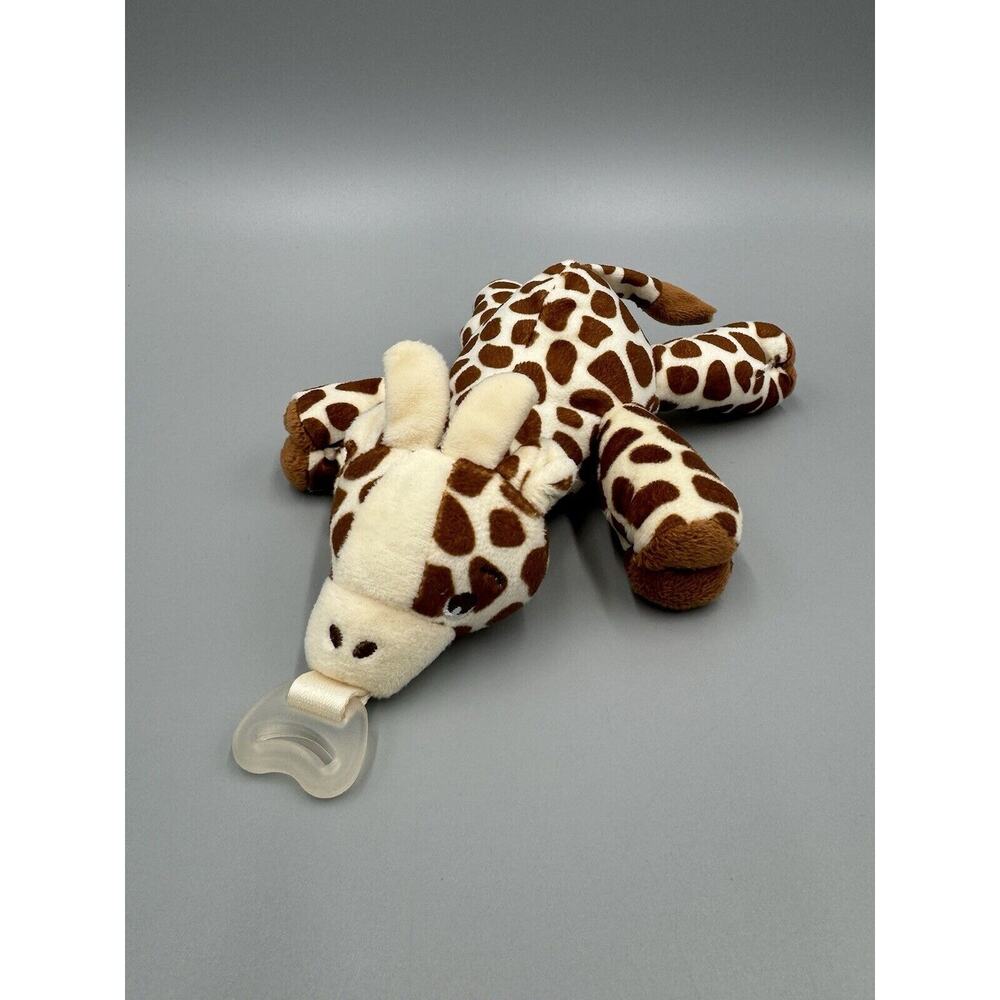 Pacifier Holder Philips AVENT Soothie Giraffe Lovey Snuggle Plush 7”